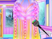 تلوين شعر البنات بأجمل الألوان