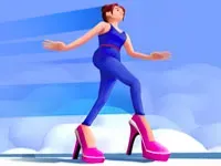 سباق الكعب العالي – تحدي البنات المثير