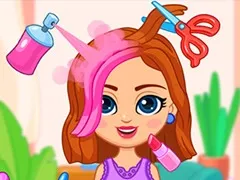 صالون تصفيف شعر للأطفال – لعبة قص وتجميل ممتعة